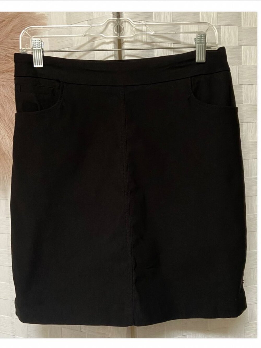 Hilary Radley Black Skort Skirt Size S